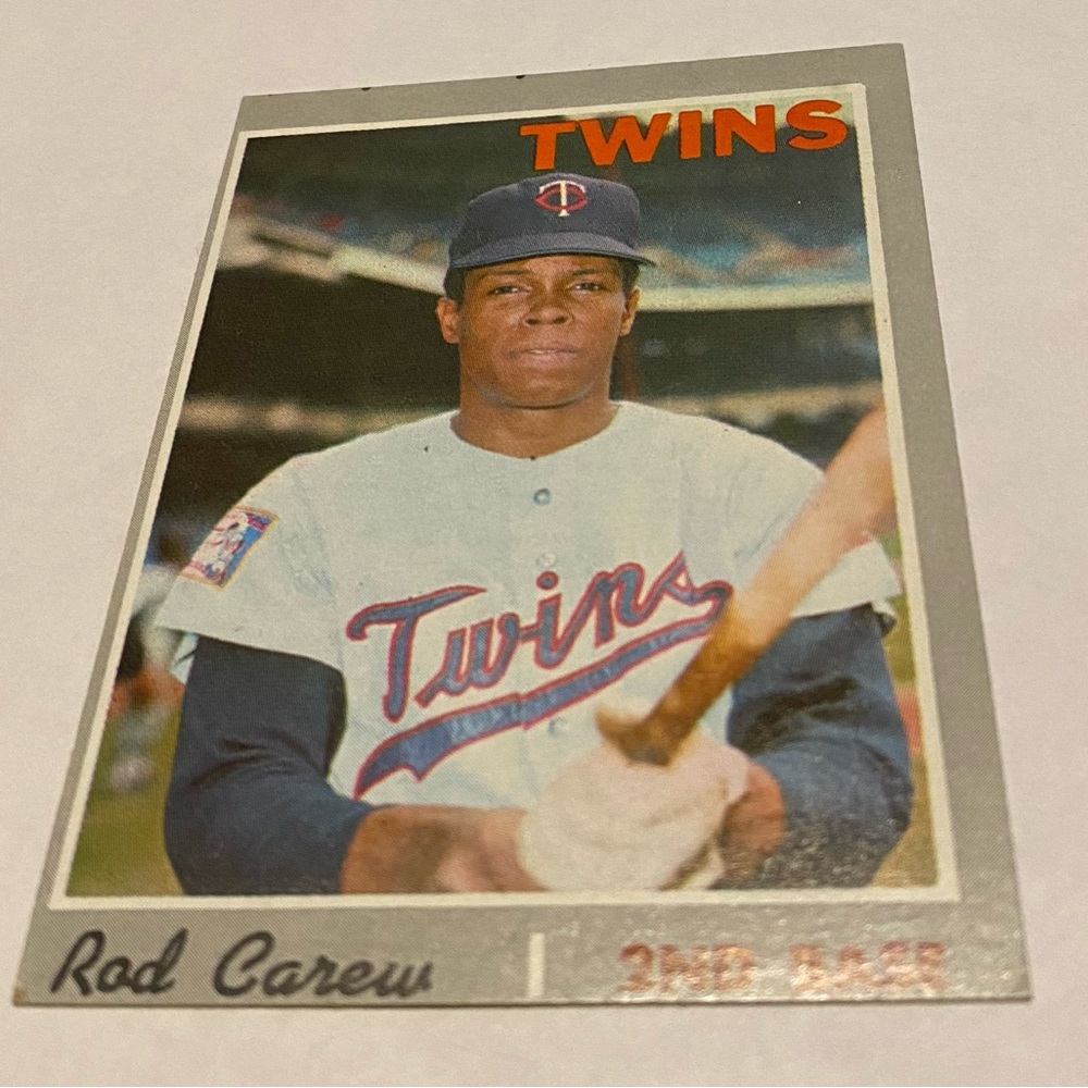 Rod Carew 1970 Topps Baseball Card # 290 Vintage Collectible Minnesota Twins - Picture 3 of 3